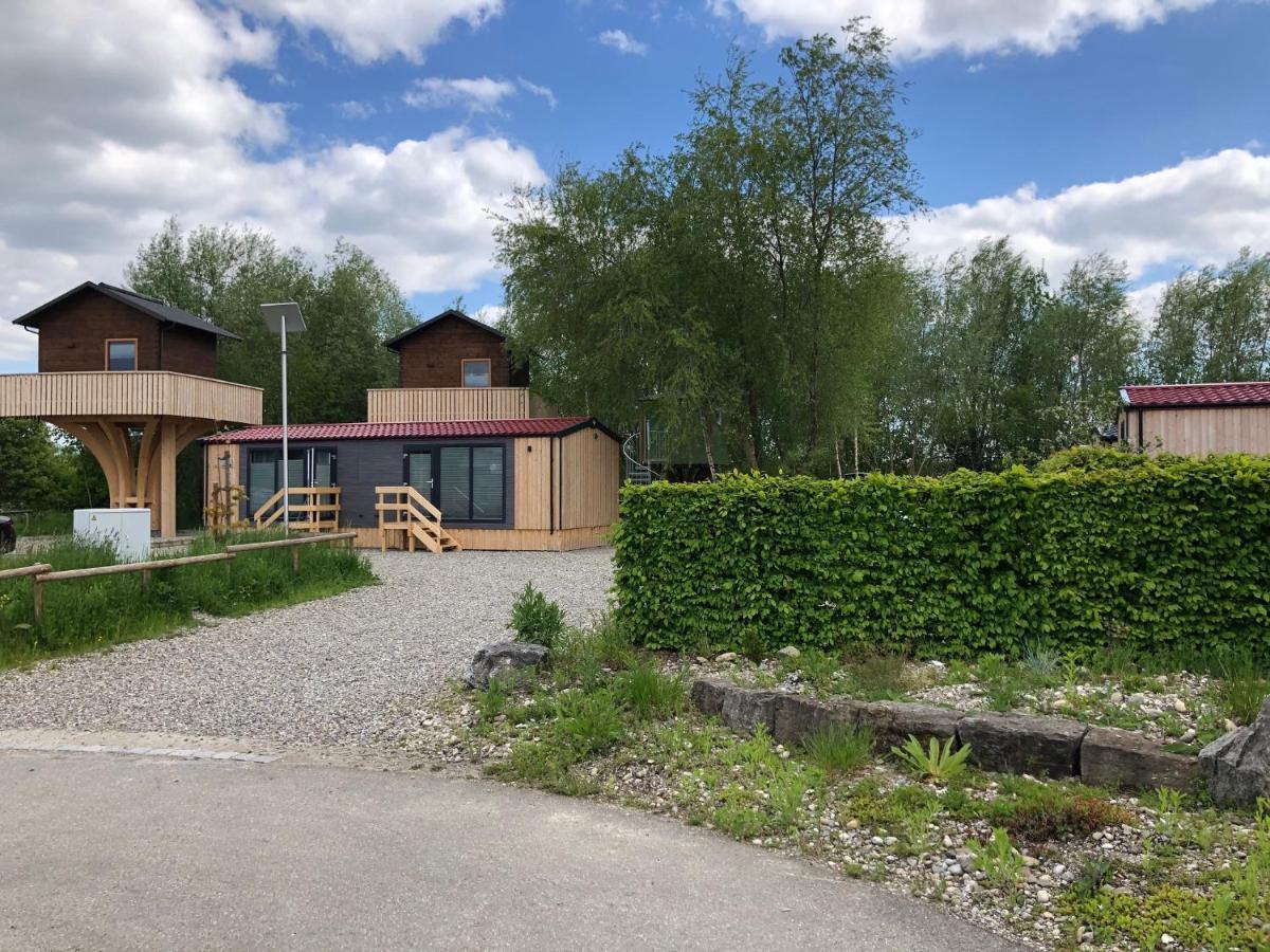 Baumhaus Im Herzen Vom Unterallgaeu Erkheim Exterior foto
